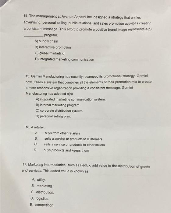 services the upliners need to move the goods they sell through the