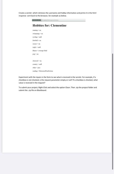 in ths servlet, you will. 4. Check that the gasinsed is connel