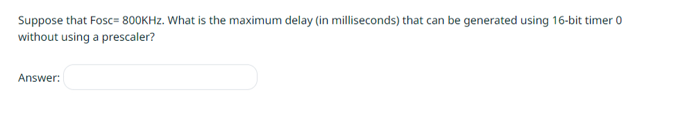  (Hint: course name is embededd systems (chapter : PIC18 Timer Programming