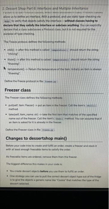 and Multiple Inheritance Problem In this part of the project, we contrast