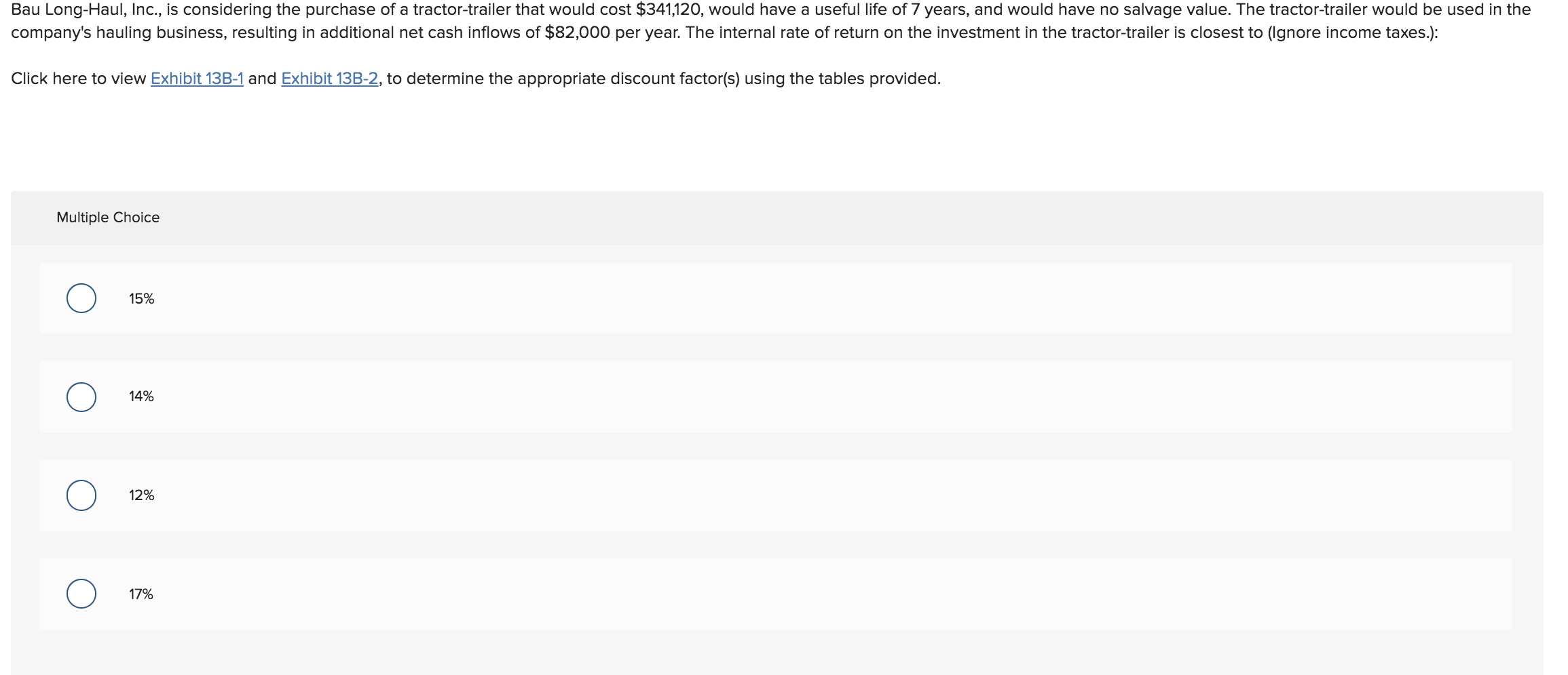 has provided the following information concerning a capital budgeting project: Tax rate