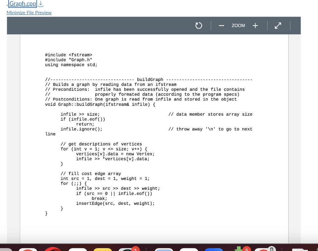 contain the number of vertices n. Following are text descriptions of the