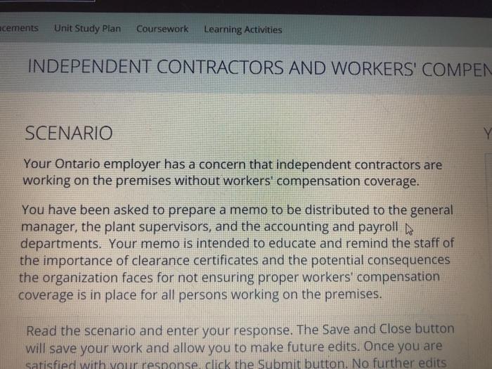 DISCUSSION ACTIVITY Com Click 11 You have just been advised that your