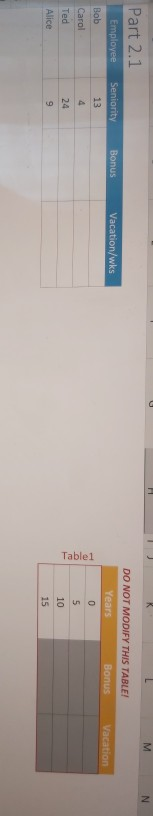 choose Enter the Formulas for Column D in Part 2.1 - Be