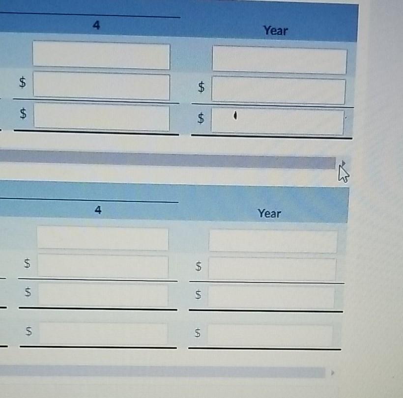 and consulting, Billable hours for each department, by quarter, are as follows:
