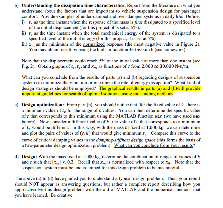 %% Script file project1.m %% Definition of system parameters: global m c