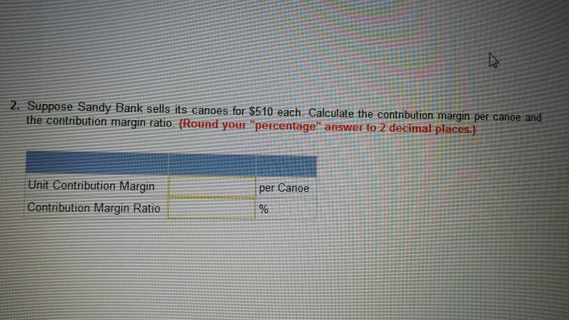 following table. (Round your "cost per Unit answers to 2 decimal places.)