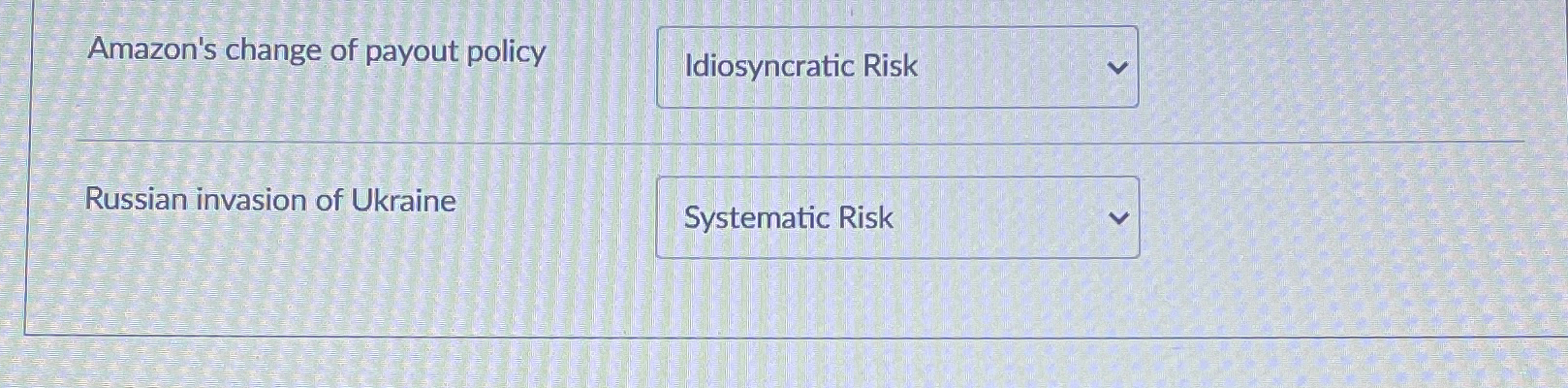  Can you help me are the two options below an example