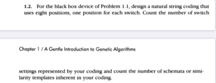 Please Answer Question 1.2 question 1.2 is connected question 1.1 the