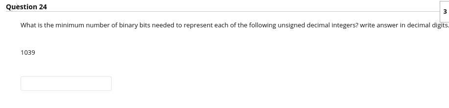 signed decimal integers? Write answer in binary or hexadecimal format. 328 Question