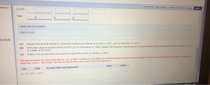 The bonds were purchased to yield 8% interest. Interest is payable semiannually