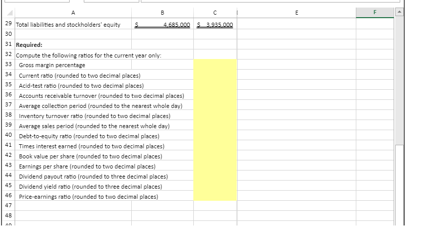 to compute and Interpret financlal ratios that managers are going to use