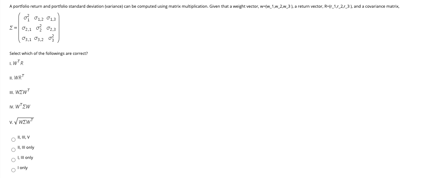 C Recession Return > E() Return = E() Return E() 1. The