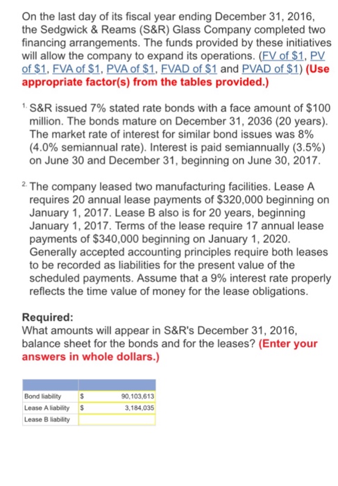 Please find lease B liability. Show each step. On the last day