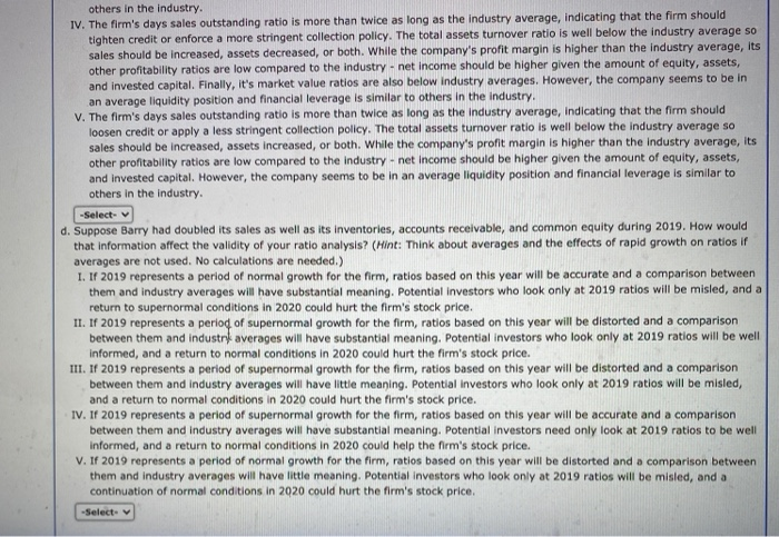 of shares are shown in thousands too. Barry Computer Company: Balance Sheet