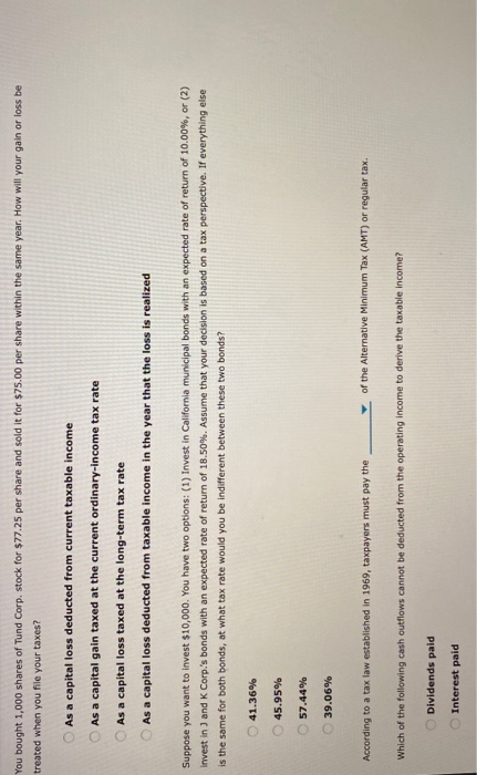 tax system Understanding taxes From a corporation's point of view, does the