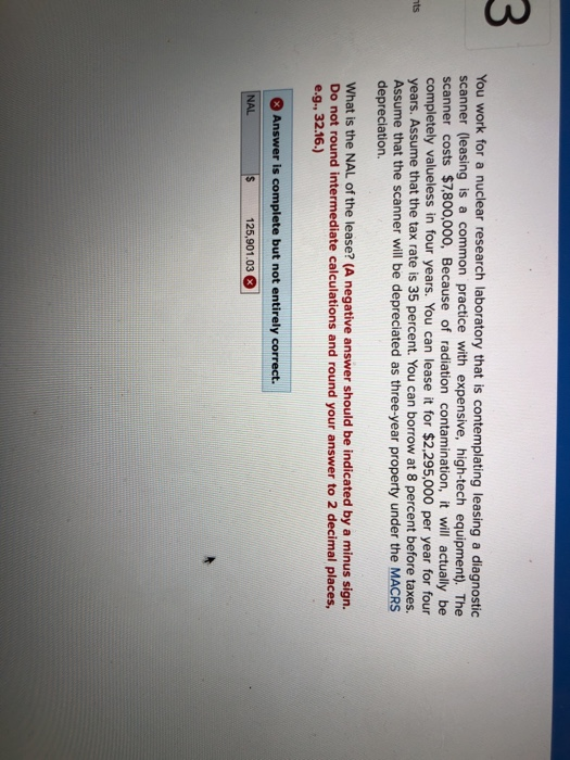 I do not have the pvifa function 3 You work for a