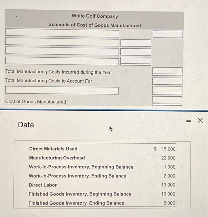 PLEASE HELP Question 1- - Chart and data - Left side of