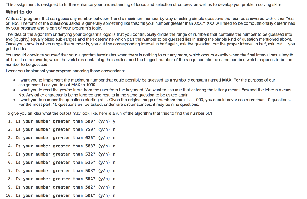  Please Comment each step! This assignment is designed to further enhance