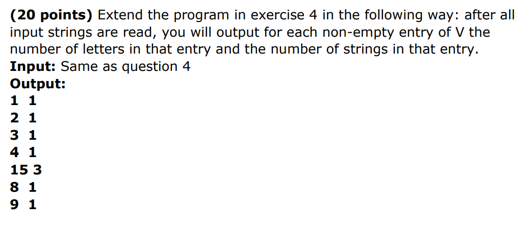 C++ Exercise 4: #include //including the proper header files #include #include using