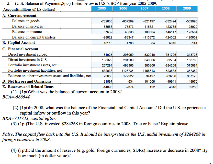 Answers already filled out. Please show complete work as how to get