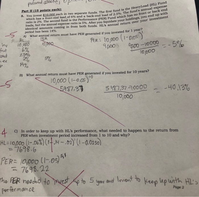 please help..show solution preferred stock , 5. You in veas a front-endd