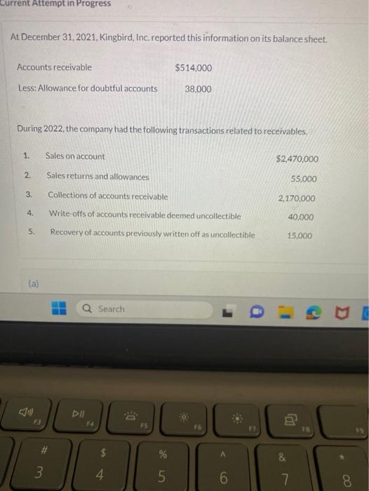 someone please help me with part D Prepare the journal entry to