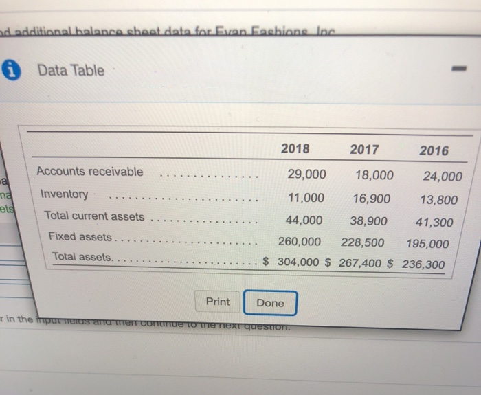 the requirements Requirement 1. For 2017 and 2018, compute the five ratios