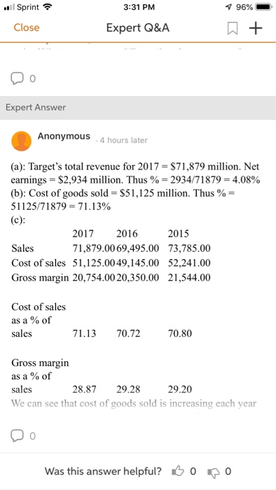 Target Corporation Form 10-K to answer the following questions related to Target's