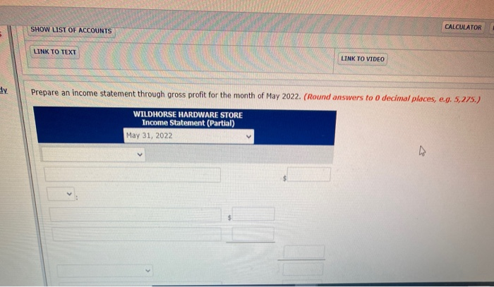 completed the following merchandising transactions in the month of May. At the