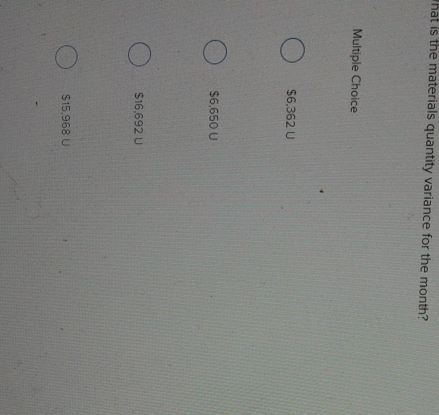 been established for a particular product: ME Standard quantity per unit of