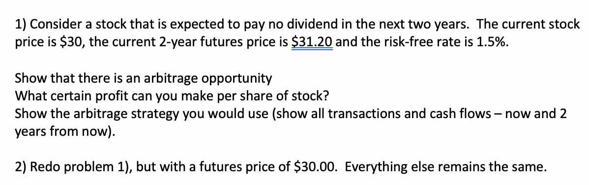 Please do Problem 2, where it says redo problem 1. **Please