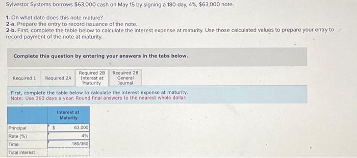 what is the total intrest & how do you get it? Sylvestor