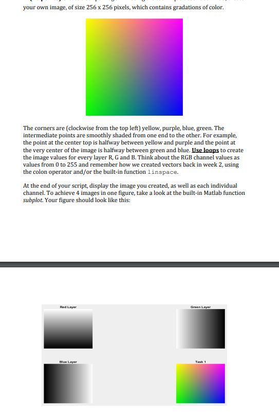 MATLAB CODE % PLEASE ANNOTATE EACH LINE TO BETTER UNDERSTAND WHAT EACH