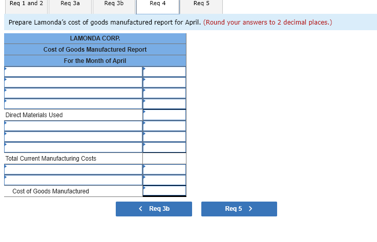 the T-accounts below: The following transactions occurred during April: (a) Purchased materials
