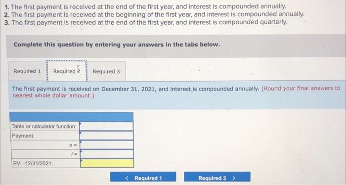 FVAD of $1 and PVAD of $1) (Use appropriate factor(s) from the