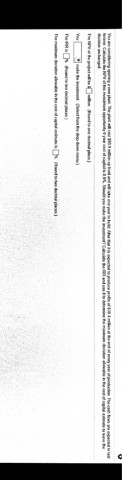 it is expected to produce profit of 30.4 million at the end