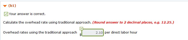 to its two products (wool and cotton) using direct labor hours which