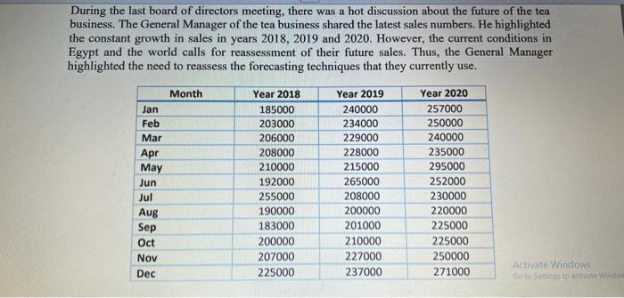 you to help determine how it can improve its operations management by