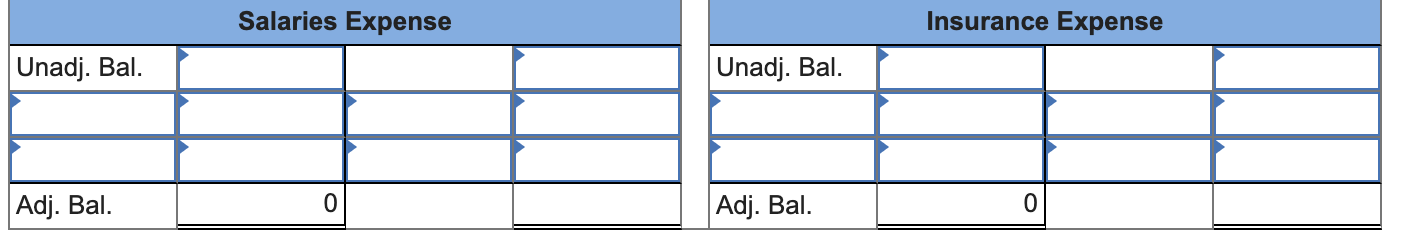 through h that require adjusting entries on December 31, 2017, follow. Additional