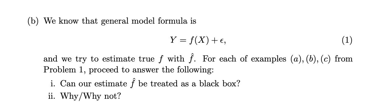 regression problem, and indicate whether we are most interested in inference or