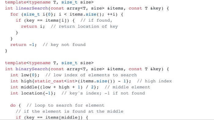 second and third element values in the array. The end of this