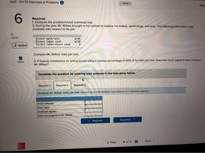 installed customer vehicles, and its direct labor consists of the mechanics' hourly