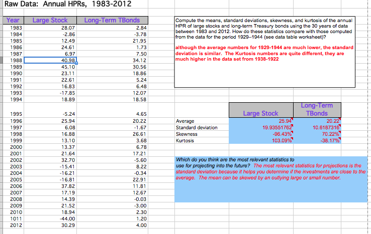  I always make errors on the excel standard deviation formula. Did