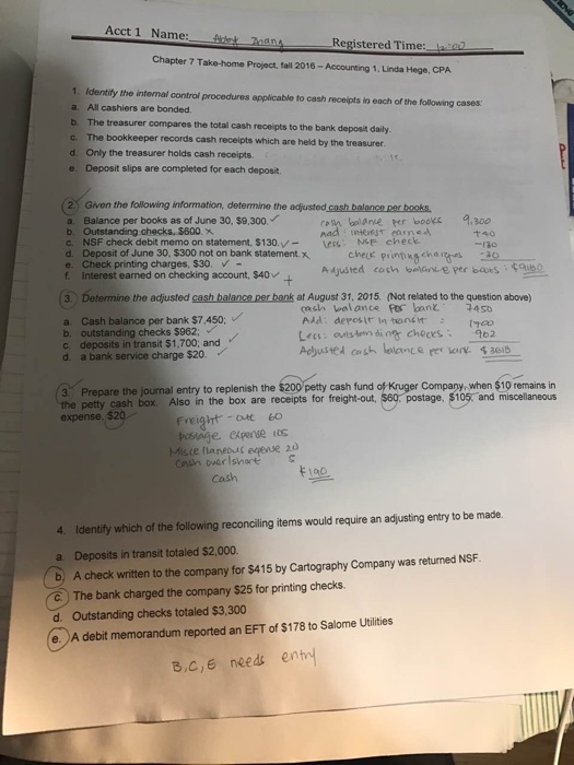 I need help with question no 1. Prepare the journal entry to