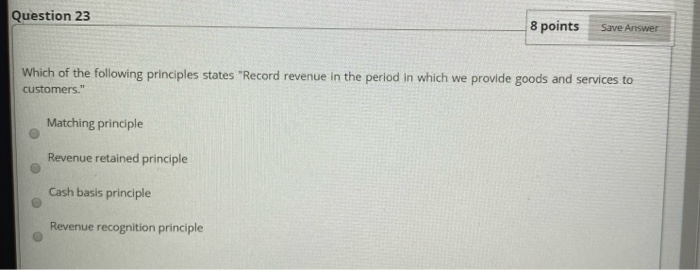 Inc. was contacted by a customer about accounting services March 9, 2019