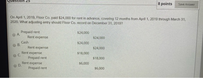 14, 2019 The company received cash in advance from customers $6,000 March