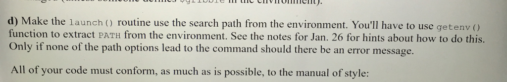 char command[LINE_LENGTH]; #define MAX_ARGS ((LINE_LENGTH/2)+1) char *argv[MAX_ARGS]; /* the definition of MAX_ARGS