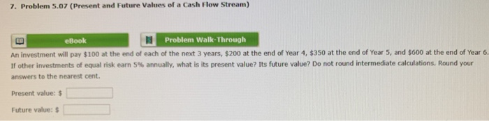 the future value of a 10%, 5-year ordinary annuity that pays $800