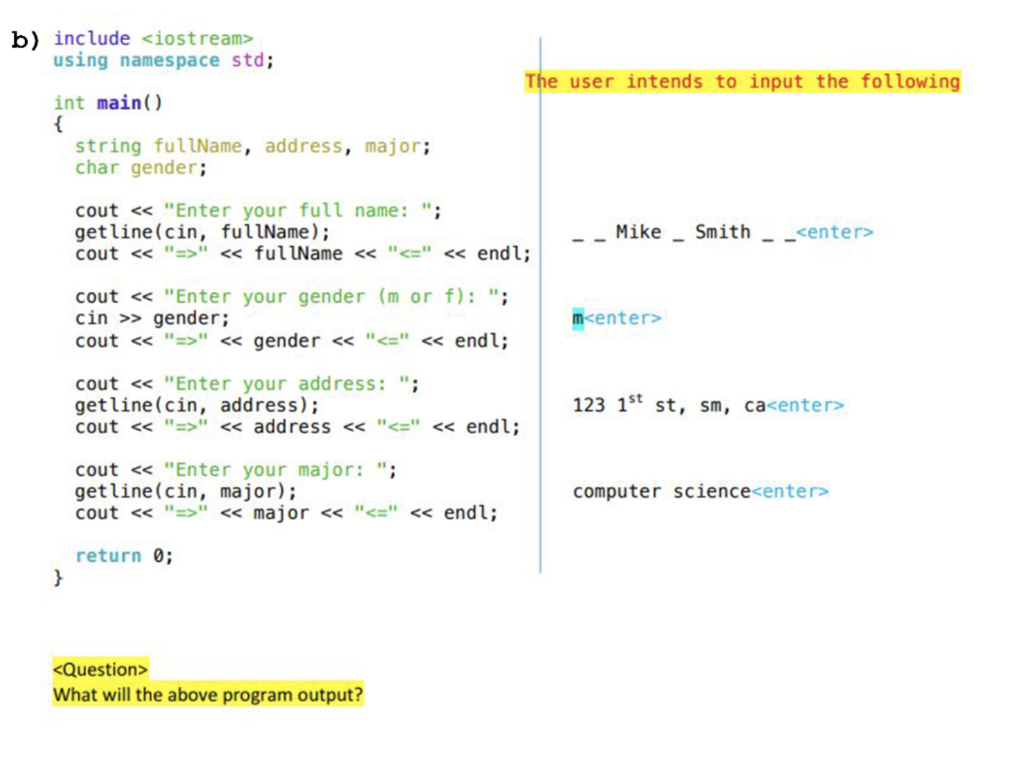 a beginning class and we're learning how to make very simple C++